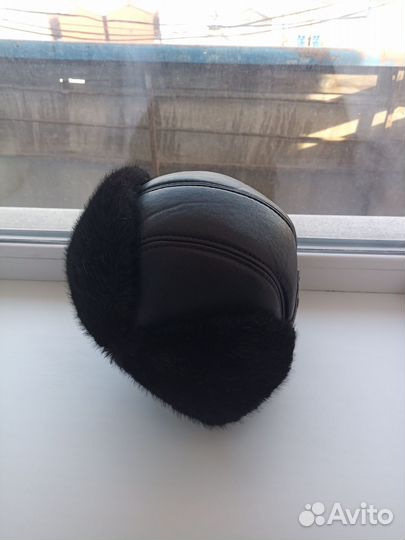 Мужская зимняя шапка ушанка меховая