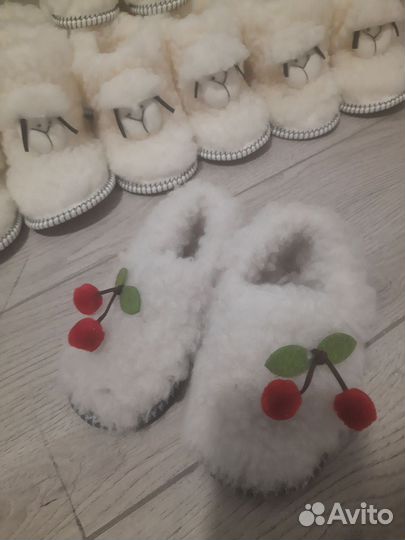 Чуни из овчины