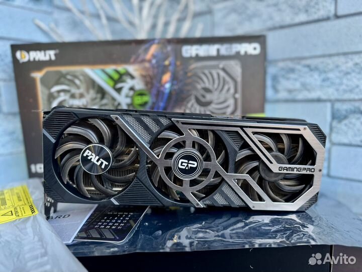 Видеокарта Rtx 3080 10GB Palit GP/Пломба