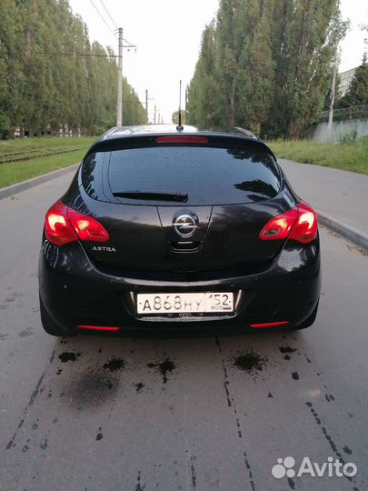 Opel Astra 1.6 AT, 2012, 165 000 км