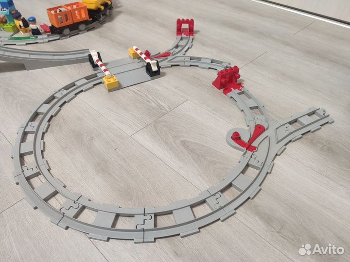 Lego duplo, рельсы и стрелки 10882