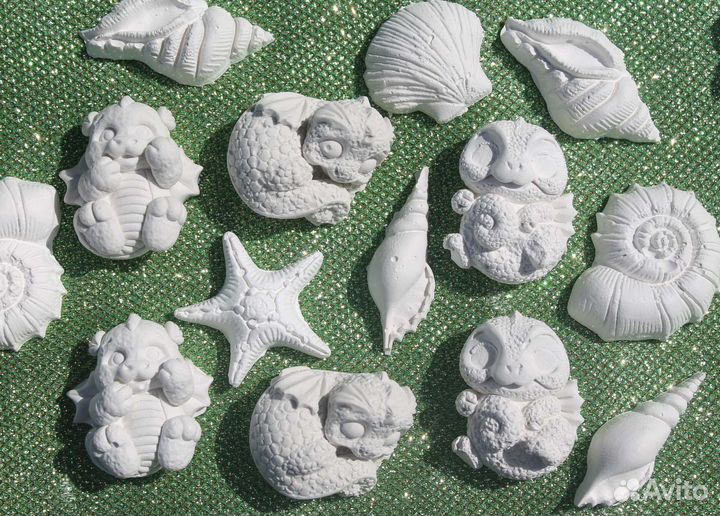 Фигурки из гипса для раскрашивания