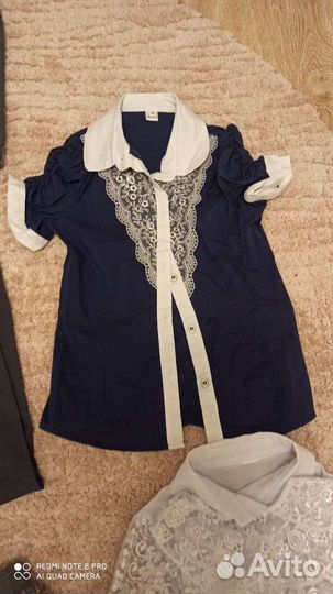 Школьная форма для девочки серая