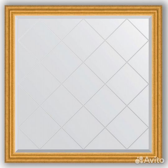 Зеркало Evoform Exclusive-G 102х102 Состаренное з