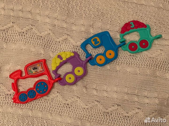 Игрушки для малыша пакетом Погремушки