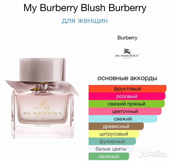 Парфюм My Burberry Blush Burberry 90мл