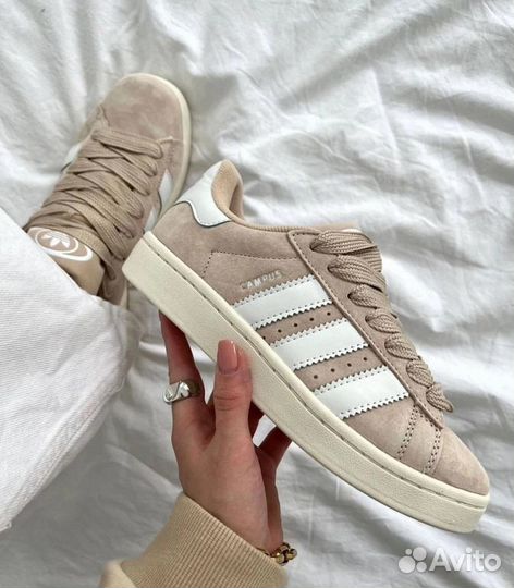 Кроссовки Adidas Campus 00s женские wonder beige