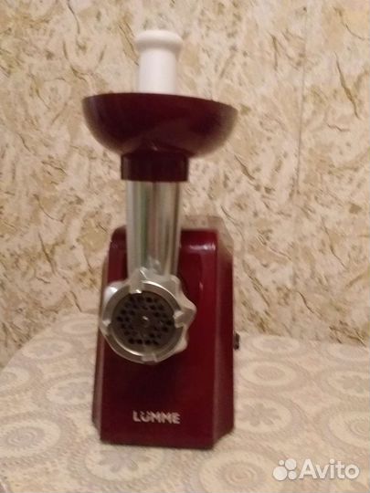 Электромясорубка lumme