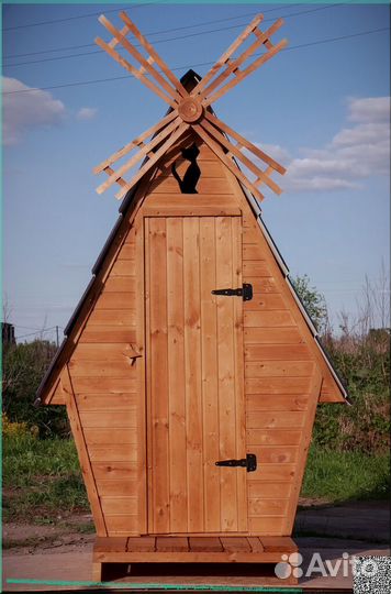 Дачный туалет с установкой WAT890