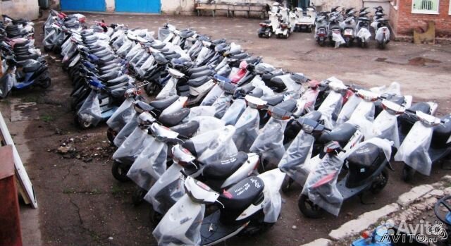 Японский скутер без пробега по РФ кредит объявление продам