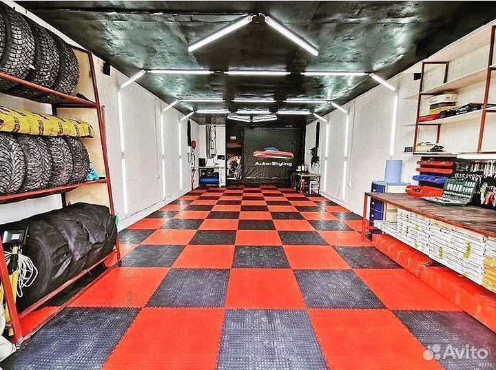 Напольная, модульная плитка пвх