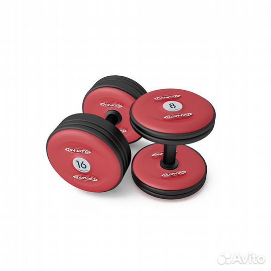 Набор гантелей Panatta 4-10 кг (Нечетные+Четные н