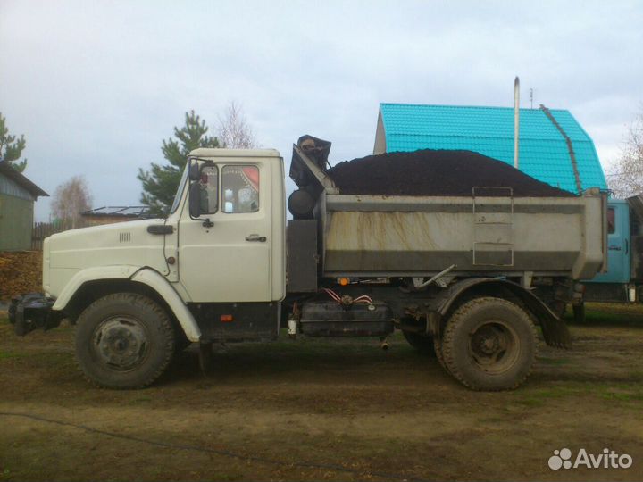 Песок щебень гравий отсев земля торф навоз и др