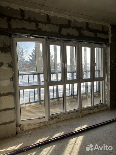 Окна пластиковые панорамные бу