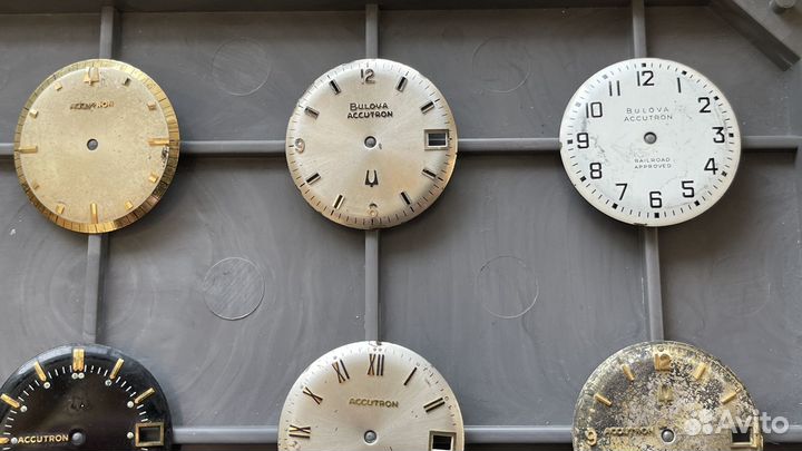 Циферблаты от часов Bulova Accutron