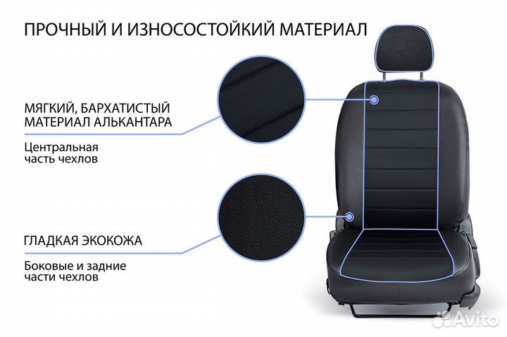 Авточехлы Строчка Hyundai Creta I 2016-2021