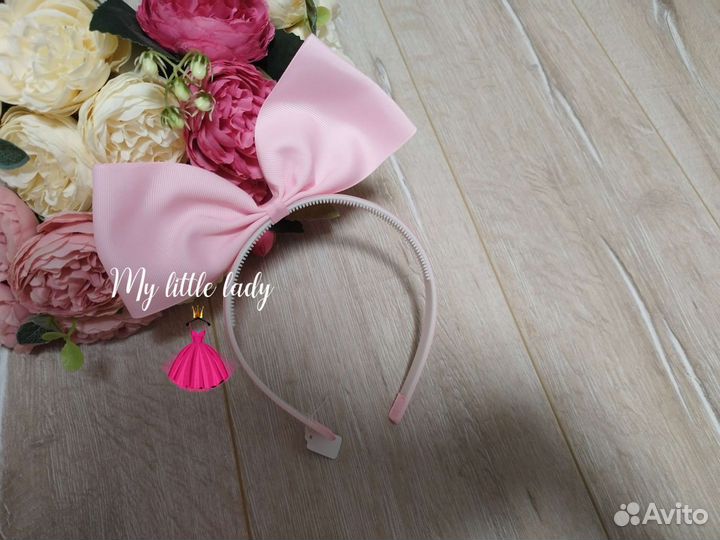 Ободки Кукла, Бант, Корона, Цветок много новые