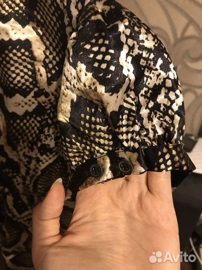 Леопардовая блузка