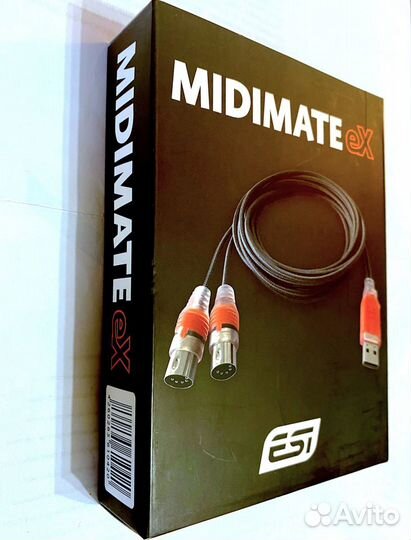Кабель адаптер midi USB ESI MidiMate eX