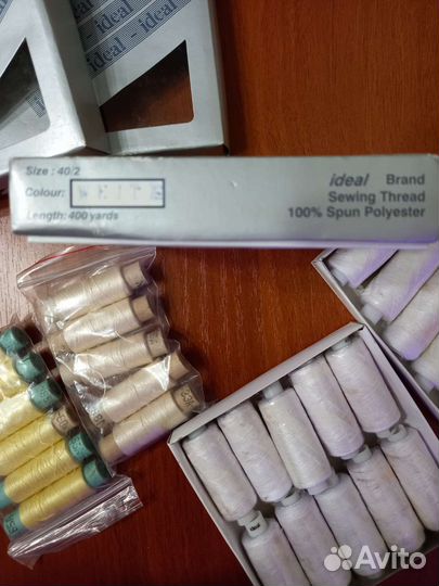 Нитки швейные