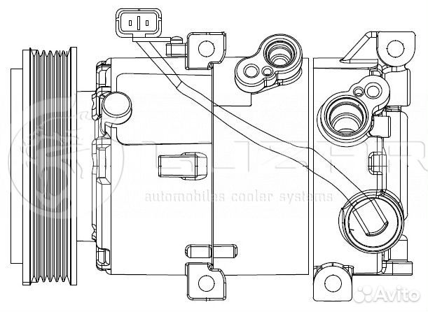 Компрессор luzar lcac