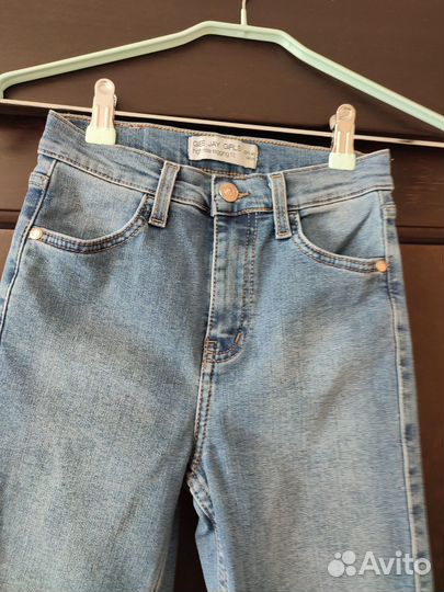 Джинсы для девочек рост 146 на 10-11 лет