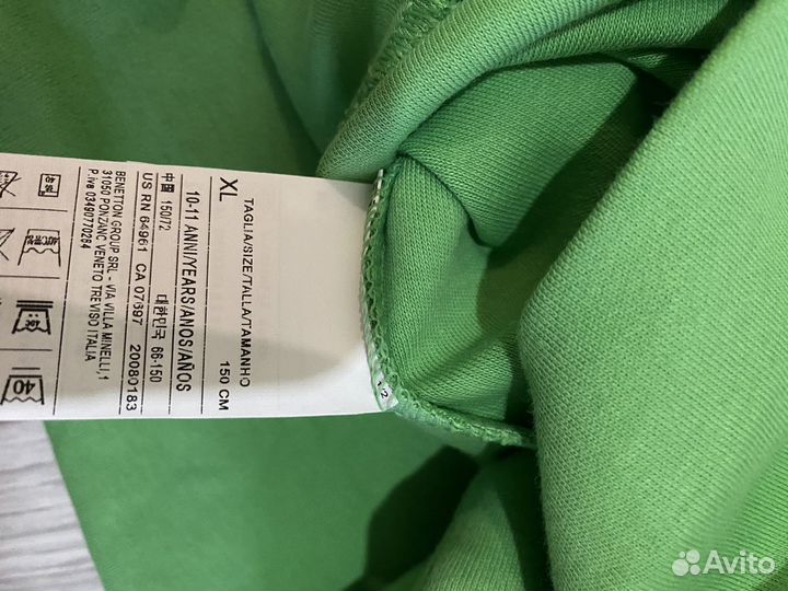 Платье benetton 10-11 лет 2 штуки новые