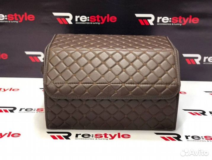 Сумка в багажник 48*30*28 см Коричневая