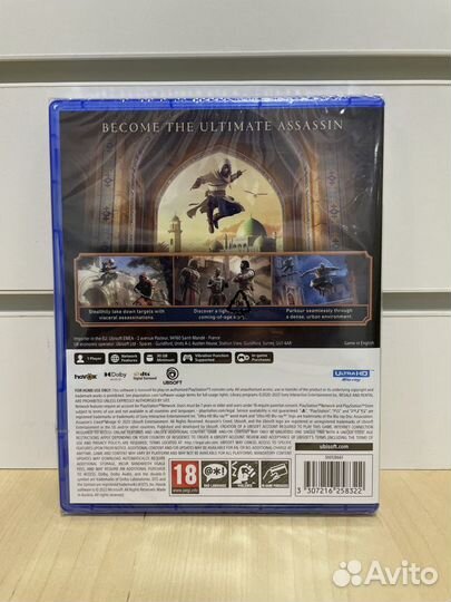 Игра Assassin's Creed Mirage для ps5 субтитры