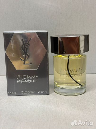Yves saint laurent lhomme /туалетная вода