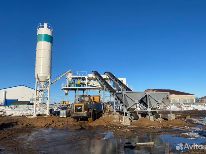 Бетонный завод рбу бру бетонный узел