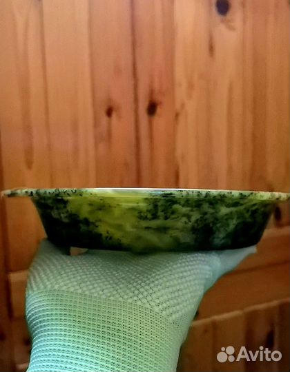 Тарелка из нефрита 24,5 см