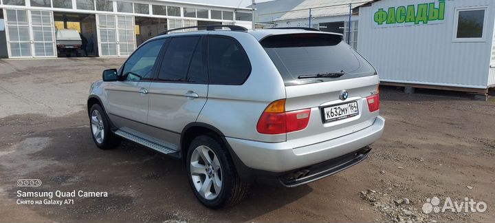 Задний бампер BMW x 5 e 53