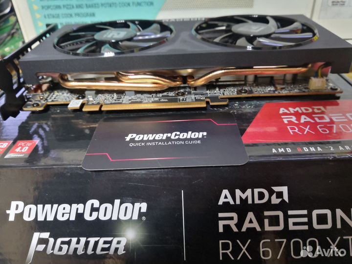 Видеокарта AMD radeon PowerColor RX 6700 XT 12GB