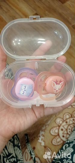 Пустышка ортопедическая аvent