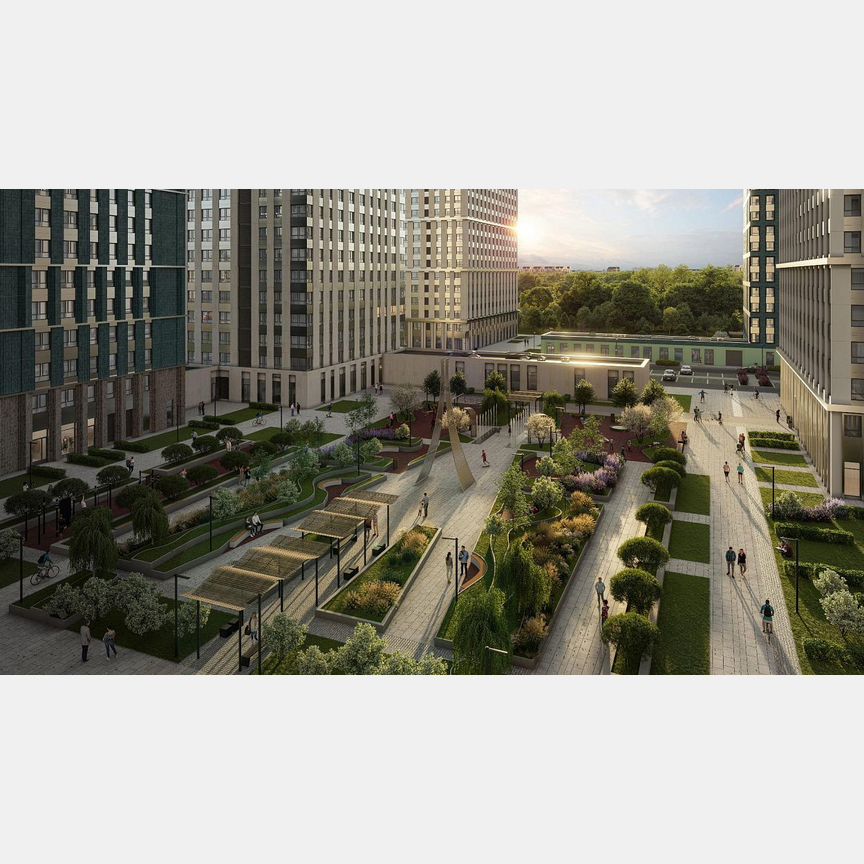 2-к. квартира, 51 м², 23/32 эт.