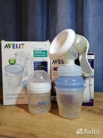 Бутылочки и молокоотсос philips avent