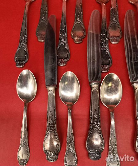 Набор столовых приборов. Западная Пруссия. 6 пер