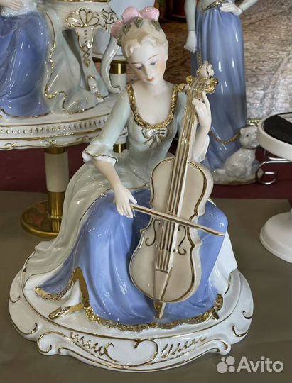 Фарфоровые статуэтки в стиле Villeroy& boch