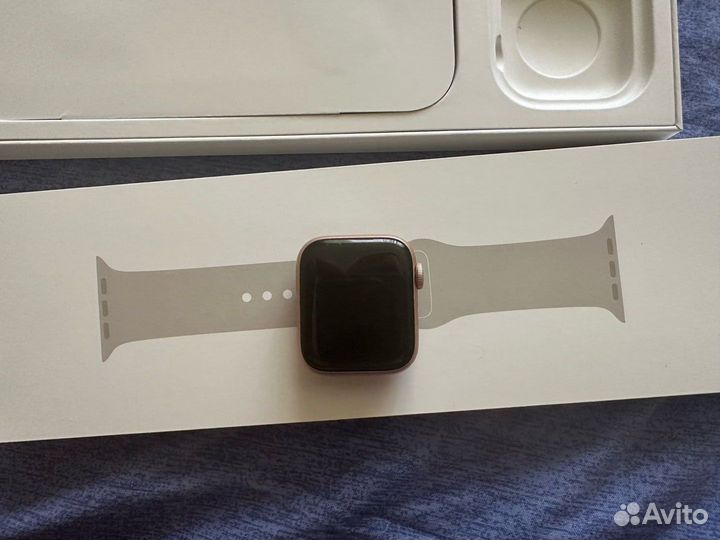 Часы apple watch 7 45 mm starlight aliminum
