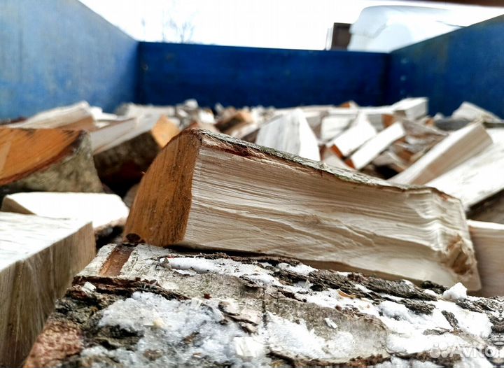 Дрова с доставкой навалом от 6м3