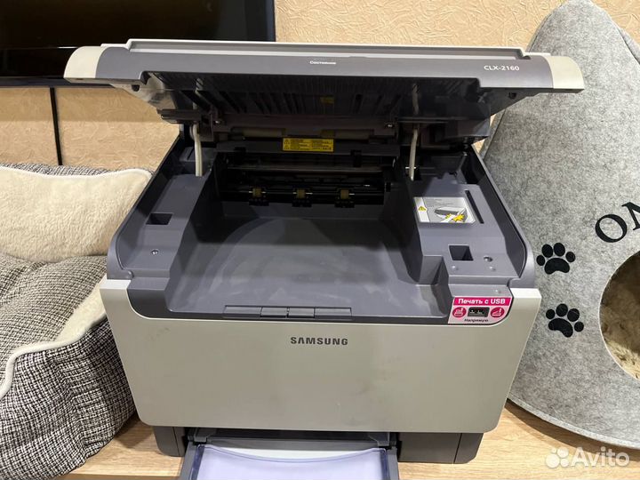 Мфу лазерное Samsung CLX-2160, цветн., A4