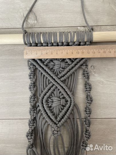 Кашпо из макраме