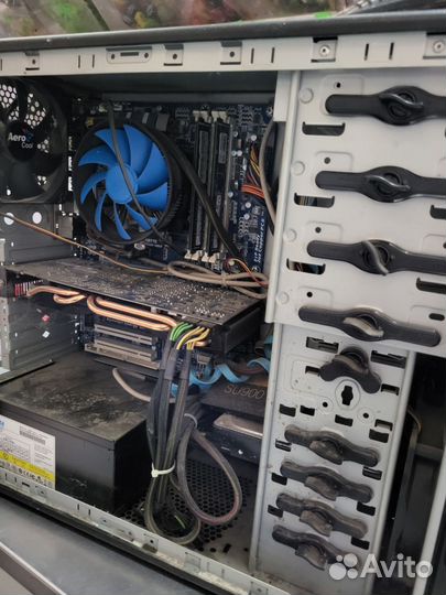 Системный блок, Intel Xeon CPU X3470, 12гб озу