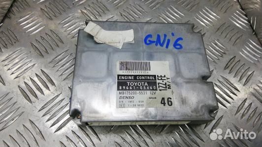 Блок управления двигателем toyota avensis T22 (GNI