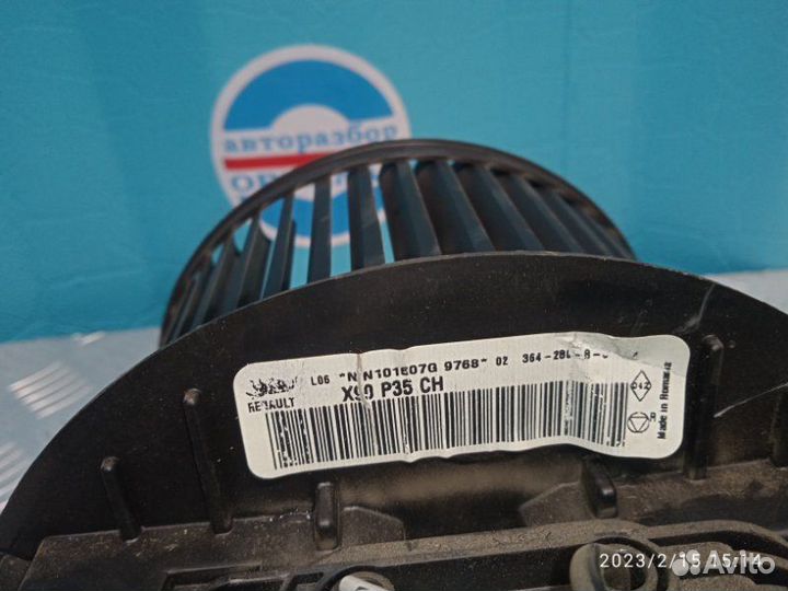 Моторчик печки Renault Logan 1