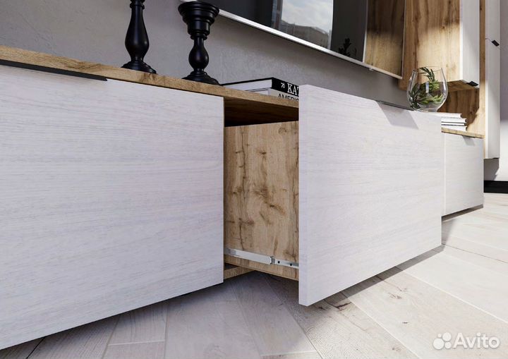 Тумба под тв Калипсо тв801 (374 мм)