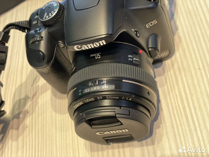 Объектив canon 50 mm 1.4