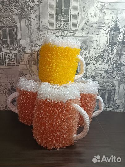 Мочалка ручной работы