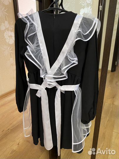 Школьный фартук и платье